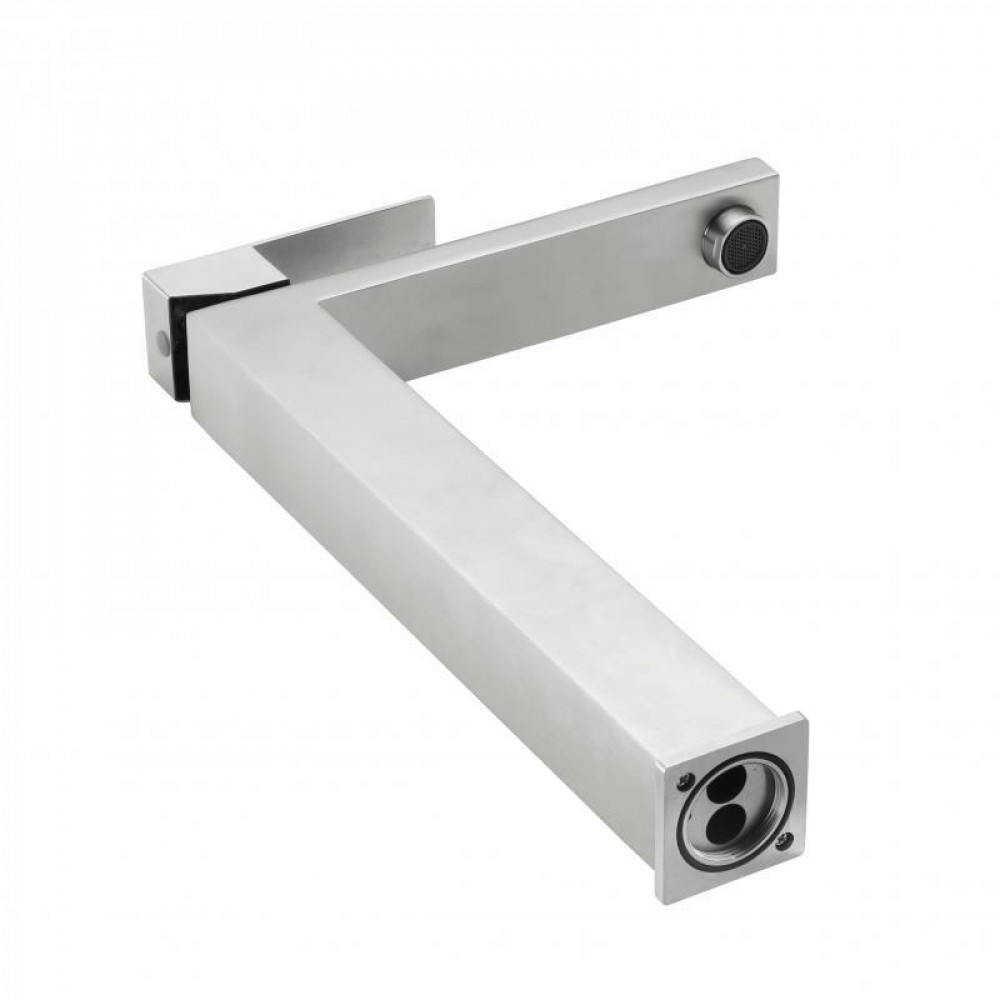 Змішувач для раковини високий Lidz Helix 001FH (k35) LDHEL001FHNKS49179 Nickel SD00055303