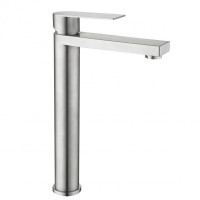 Змішувач для раковини високий Lidz Nexus 001FH (k35)  LDNEX001FHNKS49185 Nickel