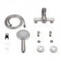 Змішувач для душу Lidz Luna 010 (k35) LDLUN010NKS49191 Nickel SD00055315