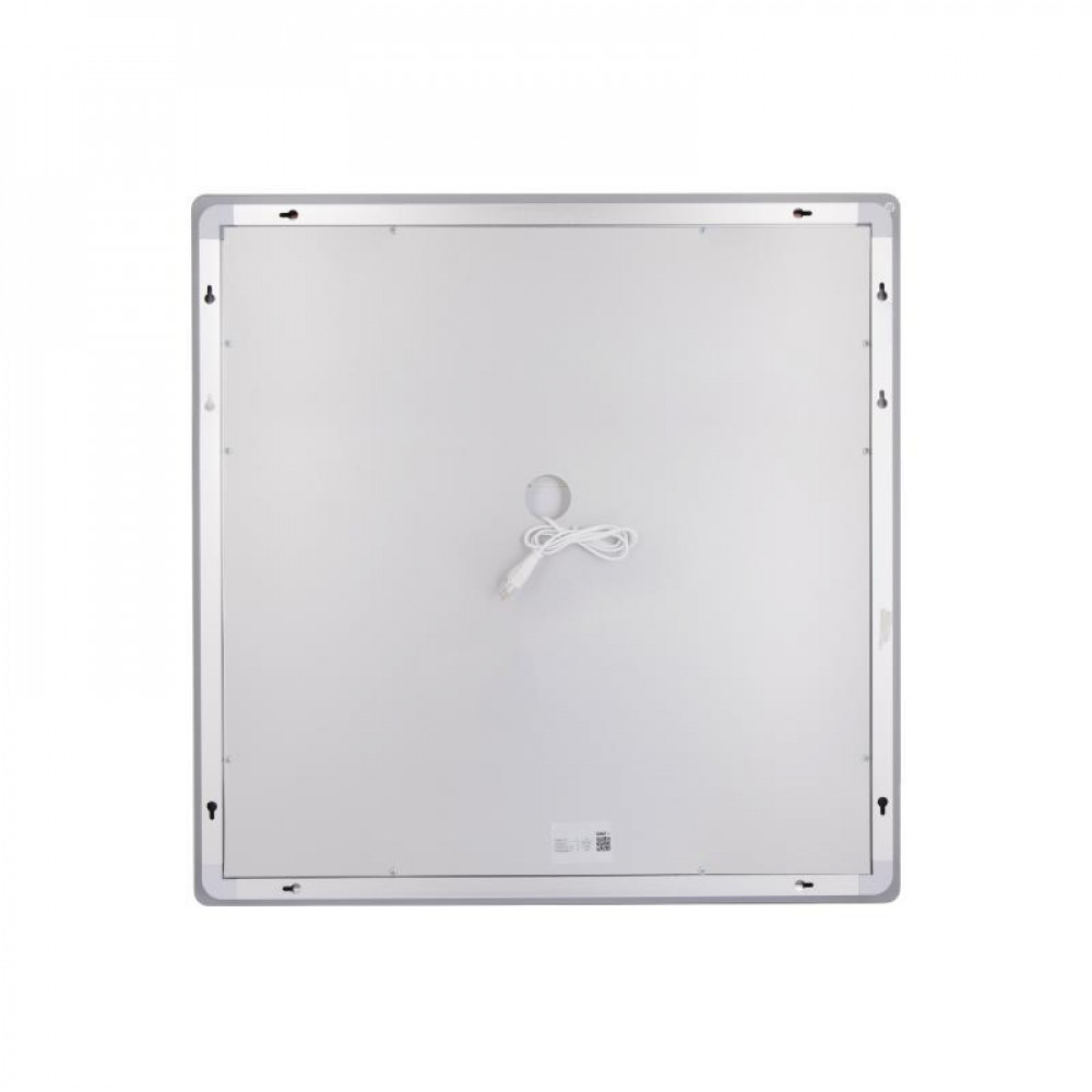 Дзеркало Lidz Kubis (KU2) 700х700 з LED-підсвічуванням Touch, з антизапотіванням, з димером, рег. яскравості LDKU70070049288 SD00055412