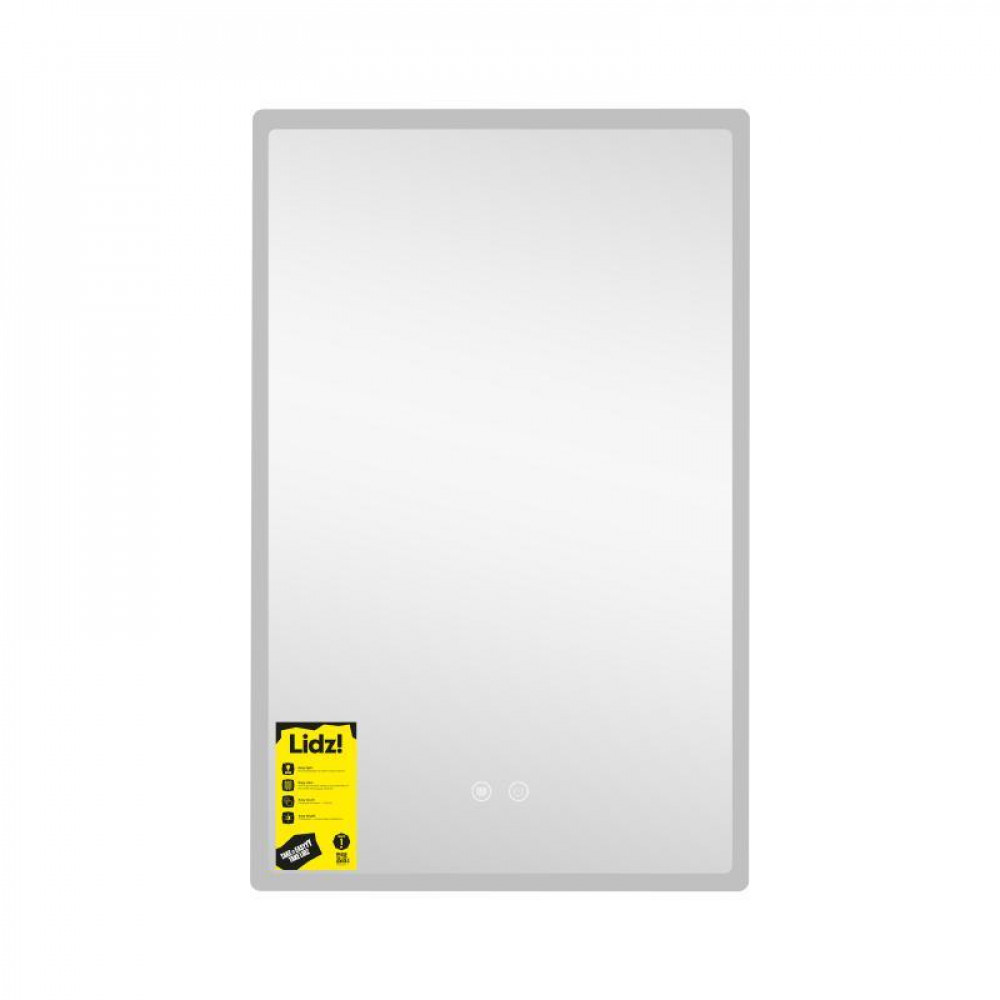 Зеркало Lidz Orion (OR2) 500х800 с LED-подсветкой Touch, с антизапотеванием, с диммером, рег. яркости LDOR50080049291 SD00055415