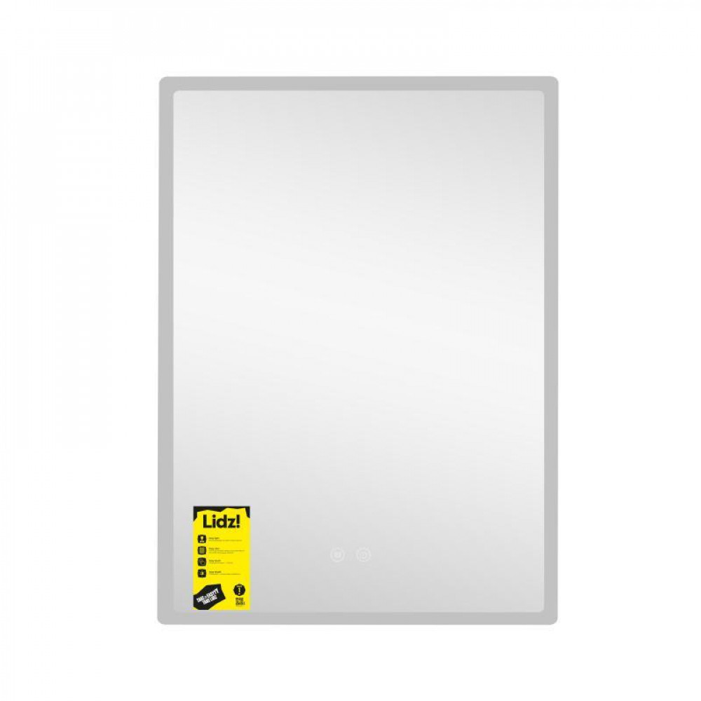 Зеркало Lidz Orion (OR2) 600х800 с LED-подсветкой Touch, с антизапотеванием, с диммером, рег. яркости LDOR60080049292 SD00055416