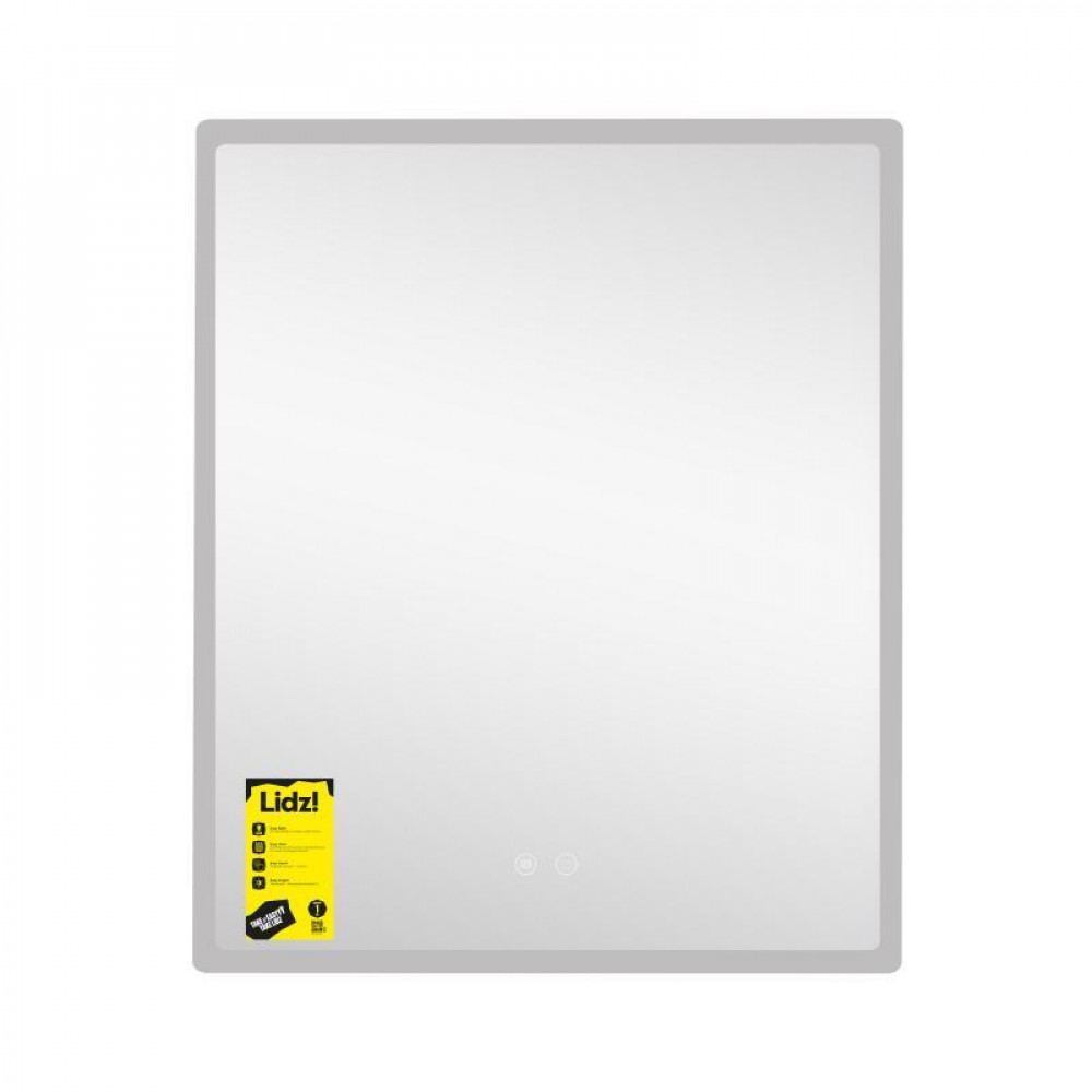 Зеркало Lidz Orion (OR2) 700х800 с LED-подсветкой Touch, с антизапотеванием, с диммером, рег. яркости LDOR70080049293 SD00055417