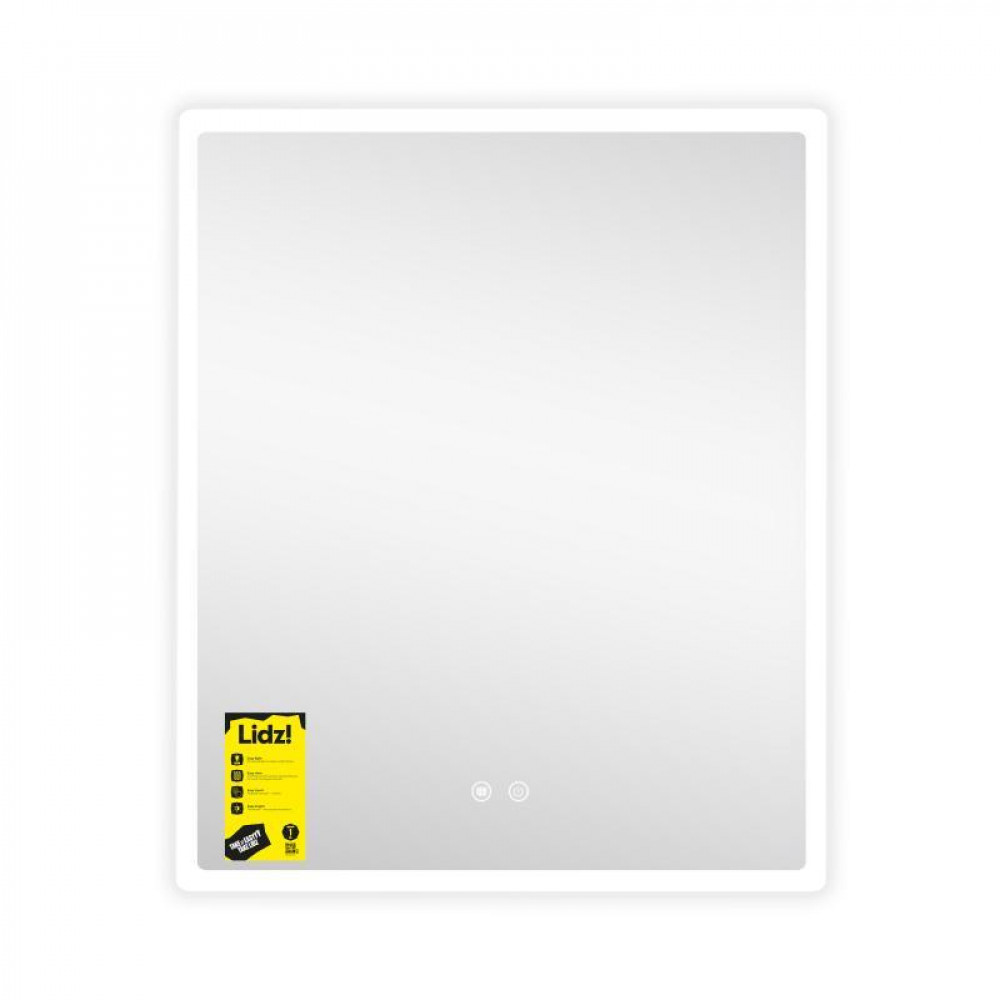 Зеркало Lidz Orion (OR2) 700х800 с LED-подсветкой Touch, с антизапотеванием, с диммером, рег. яркости LDOR70080049293 SD00055417