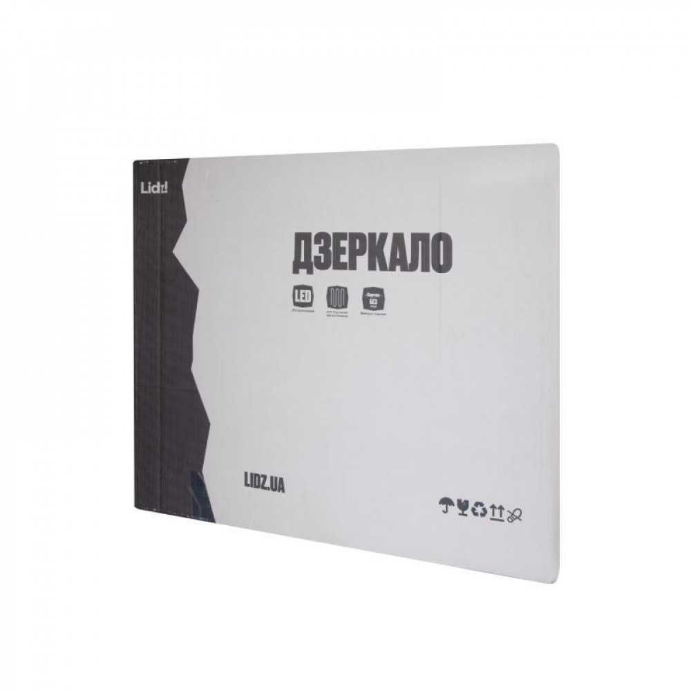 Зеркало Lidz Orion (OR2) 700х800 с LED-подсветкой Touch, с антизапотеванием, с диммером, рег. яркости LDOR70080049293 SD00055417
