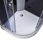 Душовий бокс Lidz Tani SB100x100.SAT.LOW.GR, скло тоноване 4 мм SD00055511