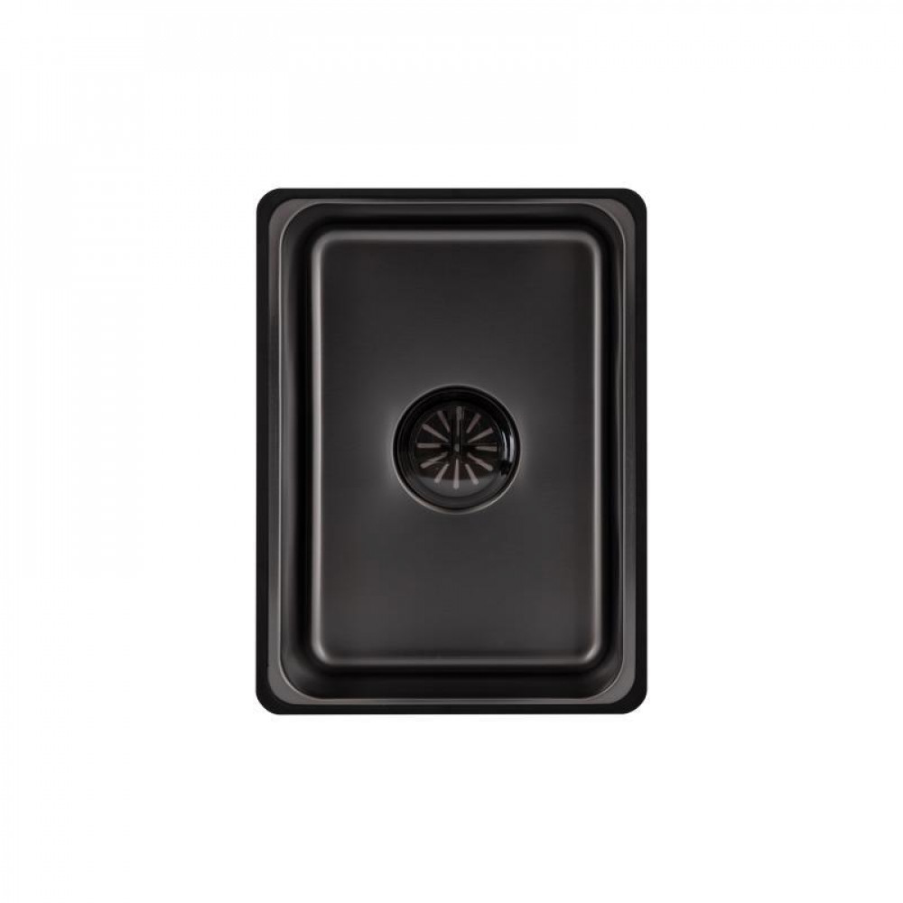 Мийка для кухні інтегрована Lidz Handmade H6845HB Decor Black PVD Honeycomb 3,0/1,0 мм LDH6845HDECBLM49445 SD00055569