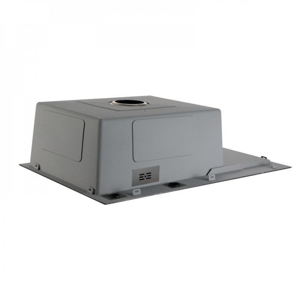Мийка для кухні інтегрована Lidz Handmade Max 500 H7849R Brushed Steel, 3,0/1,0 мм, крило праворуч, збільшена чаша SD00055588