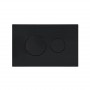 Клавіша змиву Qtap Standard 152x236x28 мм, Matt Black, кругла QTSTD164BLM49470 SD00055594