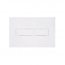 Клавіша змиву Qtap Standard 152x236x28 мм, White, лінійна QTSTD164W49471
