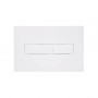 Клавіша змиву Qtap Standard 152x236x28 мм, White, лінійна QTSTD164W49471 SD00055595