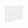 Клавіша змиву Qtap Standard 152x236x28 мм, White, лінійна QTSTD164W49471 SD00055595
