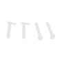 Клавіша змиву Qtap Standard 152x236x28 мм, White, лінійна QTSTD164W49471 SD00055595