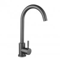 Смеситель для кухни Lidz Aria 015F (k35) LDARI015FGRP49559 Graphite