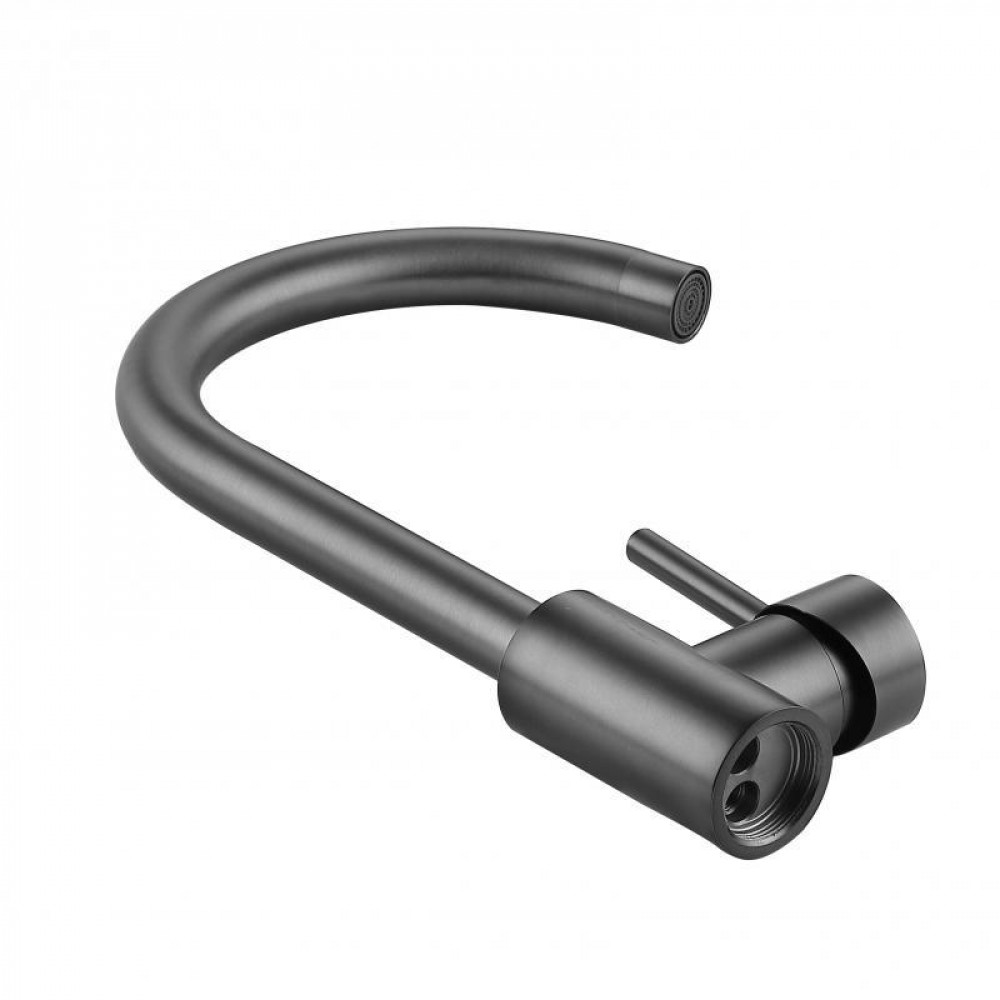 Змішувач для кухні Lidz Aria 015F (k35) LDARI015FGRP49559 Graphite SD00055683