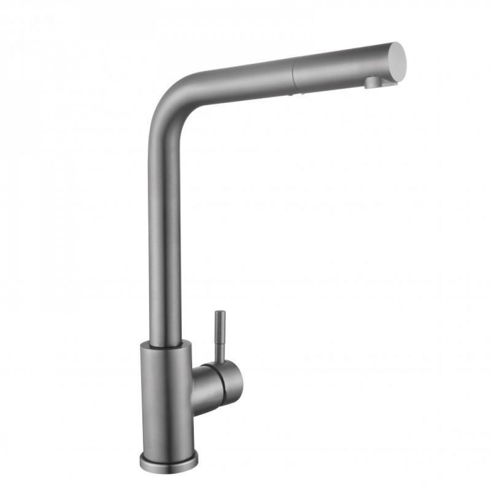 Смеситель для кухни Lidz Aria 015FL1 (k35) с выдвижным изливом LDARI015FL1GRP49561 Graphite SD00055685