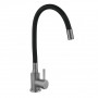 Змішувач для кухні Lidz Aria 015F3 (k35) з гнучким виливом LDARI015F3BGRP49564 Graphite/Black SD00055688