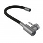 Змішувач для кухні Lidz Aria 015F3 (k35) з гнучким виливом LDARI015F3BGRP49564 Graphite/Black SD00055688