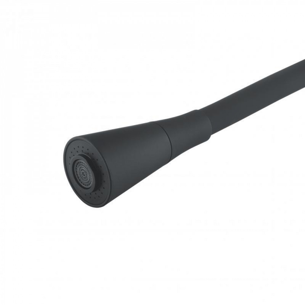 Змішувач для кухні Lidz Aria 015F31 (k35) з гнучким виливом LDARI015F31BGRP49566 Graphite/Black SD00055690