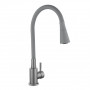 Змішувач для кухні Lidz Aria 015F31 (k35) з гнучким виливом LDARI015F31GGRP49567 Graphite/Grey SD00055691