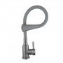 Змішувач для кухні Lidz Aria 015F31 (k35) з гнучким виливом LDARI015F31GGRP49567 Graphite/Grey SD00055691