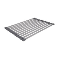 Сушарка на кухонну мийку Lidz Acsis LA13 Gray, плоска основа, для посуду 430х300 мм LDACSLA13GRA49767