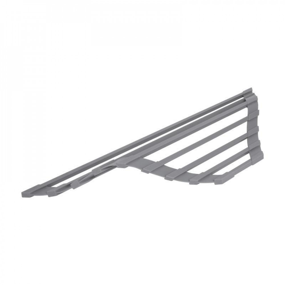Сушарка на кухонну мийку кутова Lidz Acsis LA17 Gray, квадратна основа, для посуду 430х175 мм LDACSLA17GRA49770 SD00055894