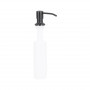 Дозатор для миючого засобу Lidz Acsis LA30 Brushed Black PVD, круглий LDACSLA30BLM49827 SD00055951