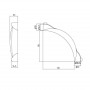 Кутовий фіксатор для труби Thermo Alliance Standart 16 сталевий TAS347W16 SD00055953