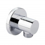 Акційний набір Qtap 1+1=3: Підключення для шланга Spojeni Chrome, округле QTCRMB030 SD00056273