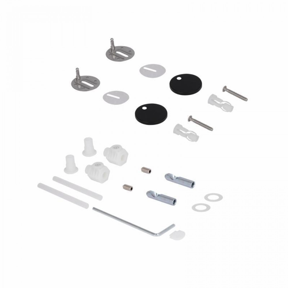 Унітаз підвісний Qtap Gemini Ultra Quiet 485×340×350 мм, Matt Black, з сидінням Slim Duroplast / Soft-close / Quick Release SD00056629