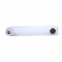Вилив Qtap (42x36,7x227) для душової системи Presto Chrome/White QTPRE42367227CRW50527 SD00056650