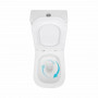 Унитаз напольный Qtap Presto Quadro безобідковий з сідінням Soft-close QTPRE27W51021 SD00057145