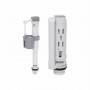 Унитаз напольный Qtap Presto Quadro безобідковий з сідінням Soft-close QTPRE27W51021 SD00057145
