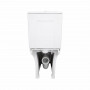 Унитаз напольный Qtap Presto безобідковий з сідінням Soft-close QTPRE27W51022 SD00057146