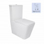 Унітаз підлоговий Qtap Crow Ultra Quiet безобідковий з сідінням Soft-close QTCRO27W51028 SD00057152