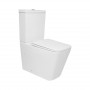 Унітаз підлоговий Qtap Crow Eco Ultra Quiet безобідковий з сідінням Soft-close QTCRO27W51030 SD00057154
