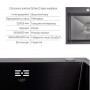 Акційний набір Lidz: мийка інтегрована Decor Black PVD Honeycomb 2,5/0,5 мм + Змішувач Aria для кухні з гнучким виливом (k35) SD00057352