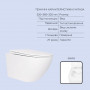 Готове рішення Qtap для ванної кімнати: підвісний унітаз Jay Rimless 520x360x320 + комплект інсталяції Standard (лінійна клавіша SD00057718