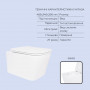 Готове рішення Qtap для ванної кімнати: підвісний унітаз Crow Ultra Quiet 485x340x290 + комплект інсталяції Standard (кругла SD00057735