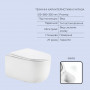 Готове рішення Qtap для ванної кімнати: підвісний унітаз Taurus Ultra Quiet 515x360x350 + комплект інсталяції Standard (лінійна SD00057778