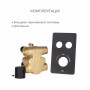 Votice Votice QTVOT6442T105NKB+Лейка QTHLA107BLM4578+Лейка QTRUC125BLM459+Шланг QTHADPVCSQ160B+Подключение+Кронштейн SD00058576