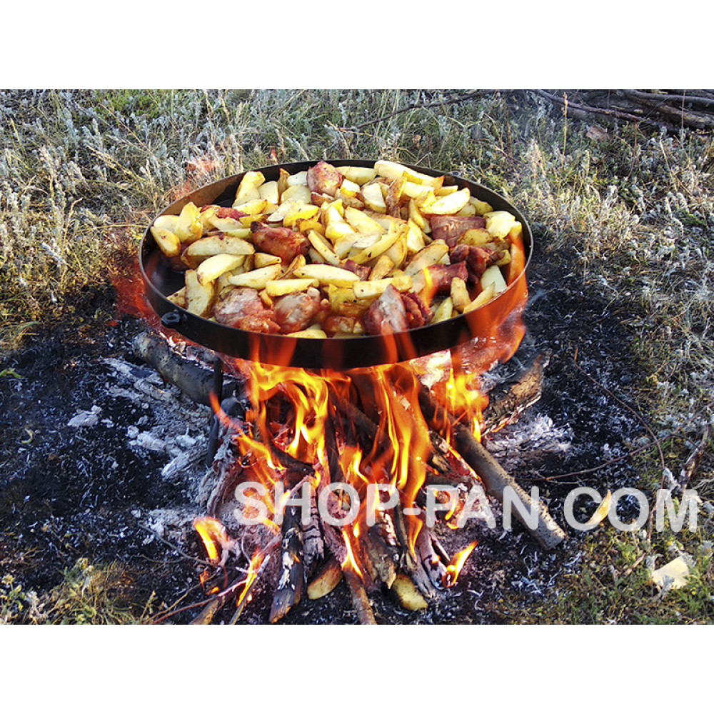 Сковорода з диска борони зі знімними ручками SP00100