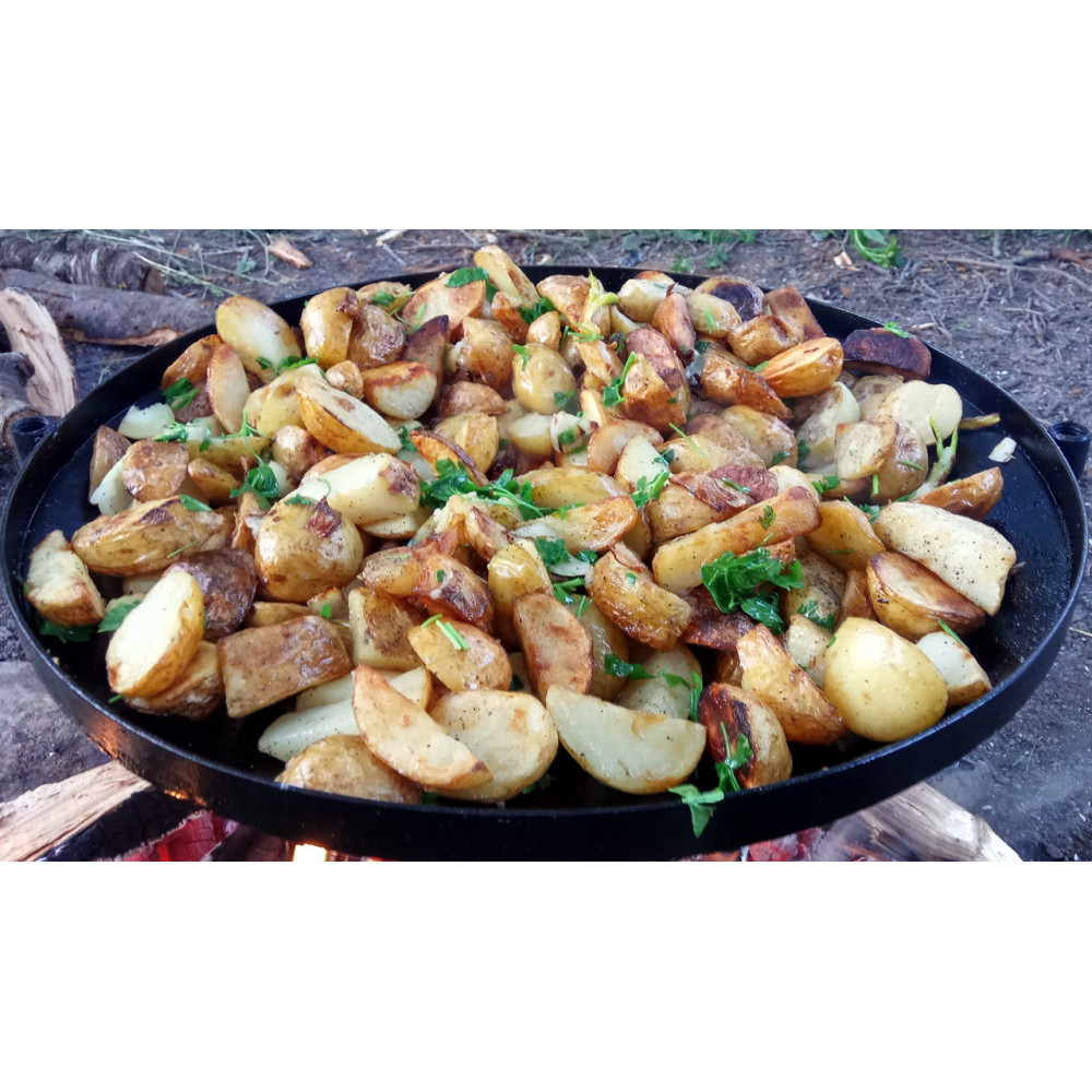 Сковорода борони 40 см, з диска, для пікніка туристична, для мангала SP00101