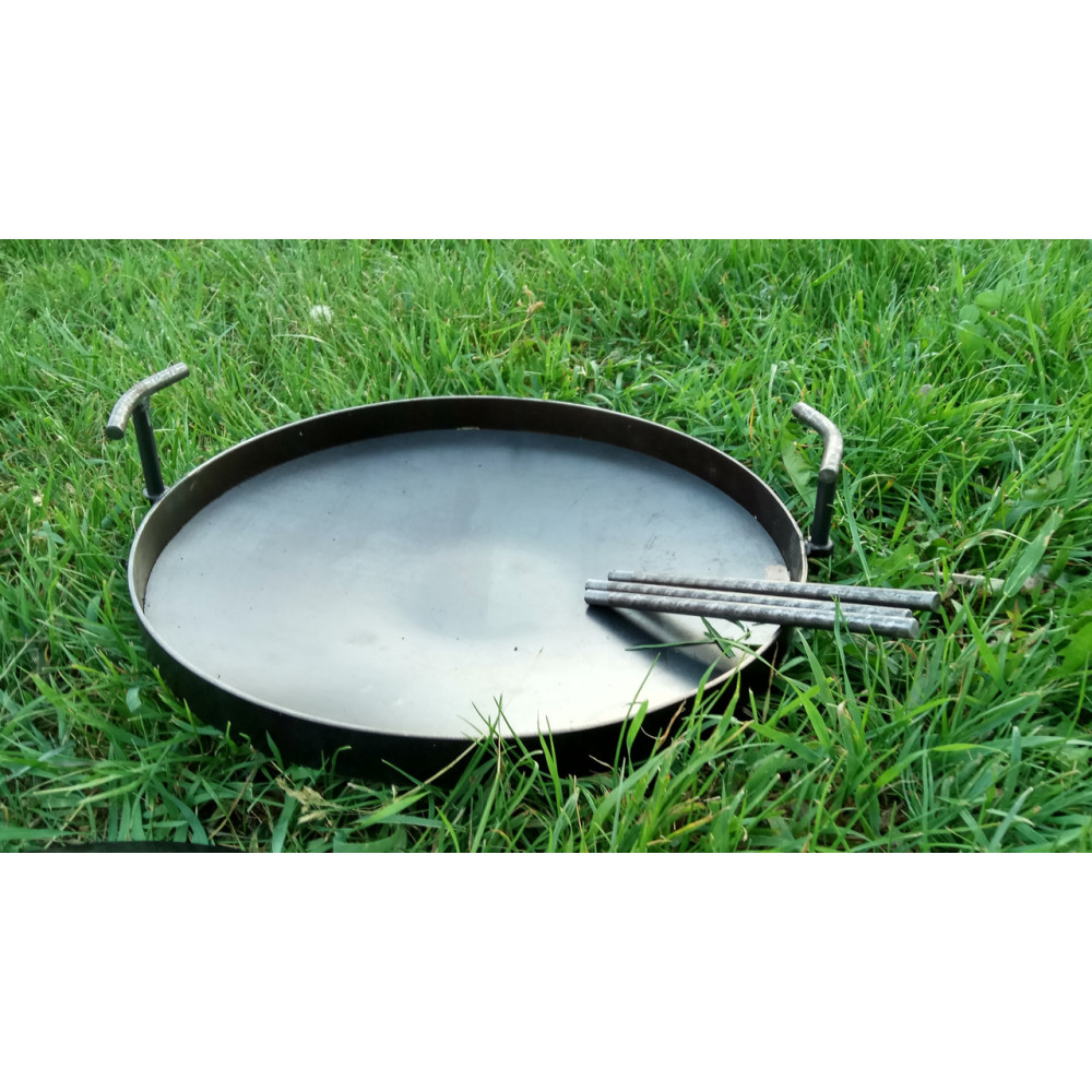 Сковорода борони 40 см, з диска, для пікніка туристична, для мангала SP00101