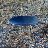 Сковорода-тарелка 48 см для костра с ручками