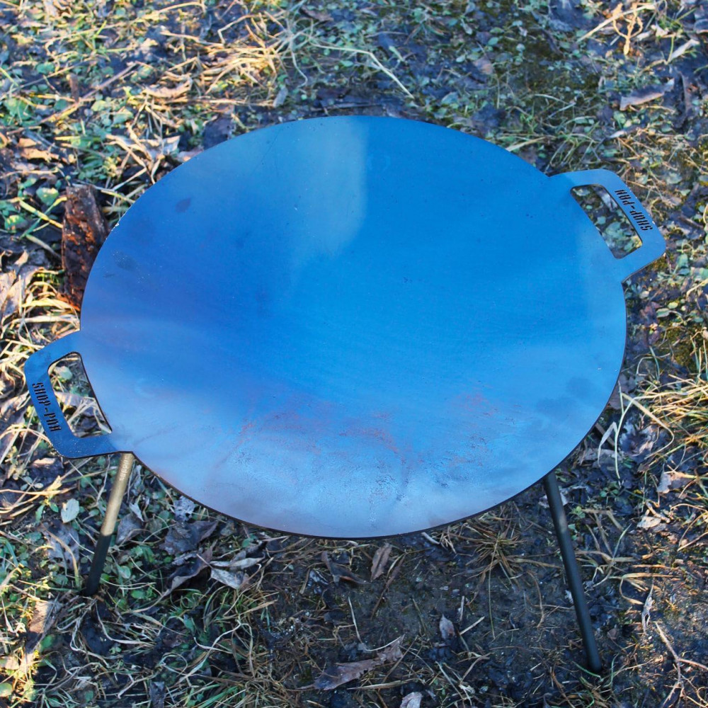 Сковорода-тарілка 48 см для багаття з ручками SP00113