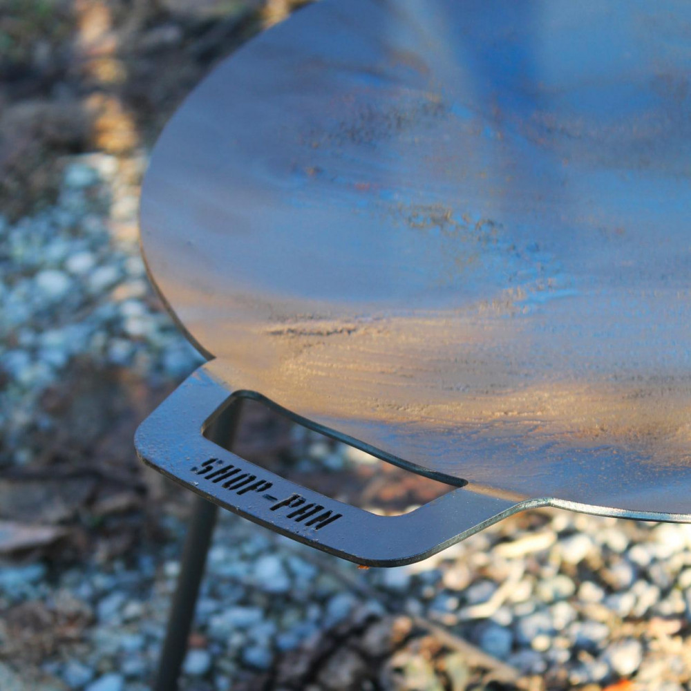 Сковорода-тарілка 48 см для багаття з ручками SP00113