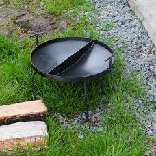 Сковорода двухсекционная с диска бороны 50 см