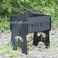 Мангал разборной на 6 шампуров - Infinity - подарочный